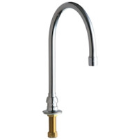 Chicago 626-GN8AE36ABCP Remote Rigid/Swing Gooseneck Spout