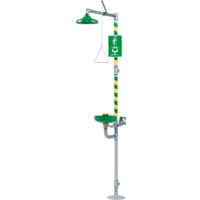 Haws 8320-8325 AXION MSR Combination Drench Shower & Eye/Face Wash