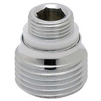 Chicago E2-2JKRCF Full Flow 3/4" Hose Thread Male Outlet with Adapter