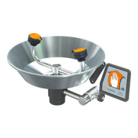 Guardian G1814 Wall-Mounted Eyewash (with Stainless Steel Receptor)