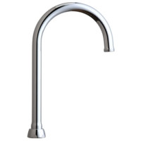 Chicago GN2AJKABCP 5-1/4" Rigid / Swing Gooseneck Spout 