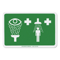 Speakman SGN3 Drench Shower / Eyewash Sign