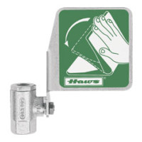 Haws SP238 Stainless Steel Push Flag (for 8317)
