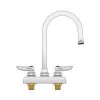 T&S Brass B-1110-120X Workboard Faucet