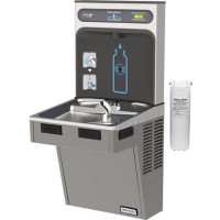 Halsey Taylor HydroBoost HTHB-HAC8WF-PV Filtered Drinking Fountain with Bottle Filler
