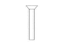 Acorn 0152-022-000 1/4-20 X 1-1/2" Flat Head Allen W/Ctr Reject S.Stl Screw