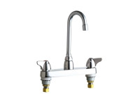Chicago 1100-GN1AE3ABCP Hot and Cold Water Sink Faucet