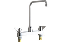 Chicago 1100-HA8ABCP Hot and Cold Water Sink Faucet