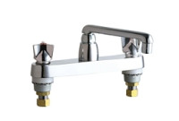 Chicago 1100-S6-950ABCP Hot and Cold Water Sink Faucet