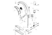 Sloan Optima(R) i.q. EAF-150 Faucet Parts Breakdown