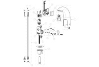 Chicago 116.222.AB.1 Hytronic Contemporary Sensor Faucet Parts Breakdown