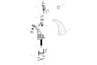 Chicago 116.606.AB.1 E-Tronic 40 Sensor Faucet Parts Breakdown