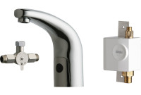 Chicago 116.961.AB.1 HyTronic Traditional Sink Faucet with Dual Beam Infrared Sensor