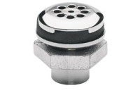 Haws 6466 Vandal-Resistant Waste Strainer Assembly (with Tailpiece)