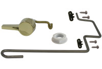 American Standard 738254-0990A Flushmate Polished Brass Handle and Rod Kit