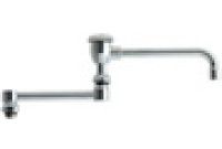 Chicago DJ13BVBJKABCP 13" Double-jointed Swing Spout with Atmospheric Vacuum Breaker 