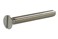 Acorn 0151-009-000 #8-32 X 1-1/2" Flat Head Slotted S.Stl Screw (10PK)