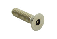 Acorn 0152-502-000 1/4-20 X 1" Flat Head Allen W/Ctr Reject S.Stl Screw (10 Pack)