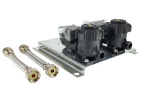 Acorn 2590-055-001 Hot & Cold Plastic Non-Metering 2.5 Gpm Valve Assembly W/Plate