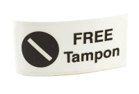 Free Tampon Sticker