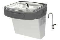 Halsey Taylor HTVZ8-NFX-SS Stainless Steel Drinking Fountain with Glass Filler