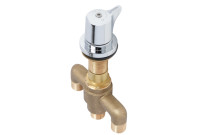 T&S Brass EC-SMT Above Deck Thermostatic Mixing Valve W/ 1/2" Npsm Male Fittings