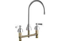 Chicago 201-AGN8AE35VPABCP Concealed Hot and Cold Water Sink Faucet