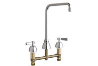 Chicago 201-AHA8XKABCP Concealed Hot and Cold Water Sink Faucet