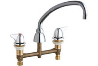 Chicago 201-AVPC1000ABCP Concealed Hot and Cold Water Sink Faucet