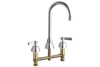 Chicago 201-RSGN2AE3VPABCP Concealed Hot and Cold Water Sink Faucet
