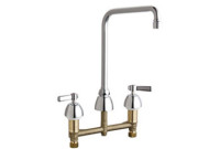 Chicago 201-RSHA8AE3VPABCP Concealed Hot and Cold Water Sink Faucet