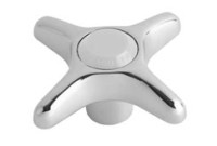 Chicago 204 2-1/2" Metal Cross Handles