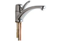 Chicago 2300-E2805ABCP Single Lever Hot and Cold Water Mixing Sink Faucet
