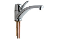 Chicago 2300-E34ABCP Single Lever Hot and Cold Water Mixing Sink Faucet