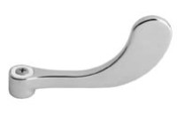 Chicago 317-PLJKCP 4" Wristblade Handle w/ Plain Index Button
