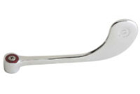 Chicago 319-HOTJKCP 6" Elbow Blade Handle w/ Hot Index Button