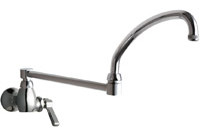 Chicago 332-DJ21ABCP Single Supply Sink Faucet