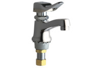 Chicago 333-336COLDVPAABCP Single Supply Metering Sink Faucet