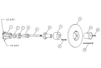 Bradley Bradtrol Shower Valve For Individual Showers Parts Breakdown 