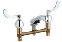 Chicago 404-317-245ABCP Concealed Hot and Cold Water Sink Faucet