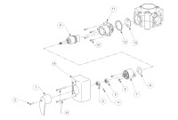 Bradley Equa-Flo Pressure Balancing Shower Valve For Column Showers August 2004 To Present Parts Breakdown