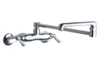 Chicago 445-DJ18E1ABCP Hot and Cold Water Sink Faucet