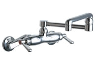 Chicago 445-DJ18E35ABCP Hot and Cold Water Sink Faucet
