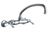 Chicago 445-L9VPCABCP Hot and Cold Water Sink Faucet