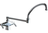 Chicago 50-DJ21ABCP Hot and Cold Water Mixing Sink Faucet