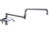 Chicago 50-DJ24ABCP Hot and Cold Water Mixing Sink Faucet