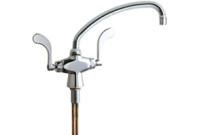 Chicago 50-L9-317XKABCP Hot and Cold Water Mixing Sink Faucet