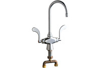 Chicago 50-T317XKABCP Hot and Cold Water Mixing Sink Faucet