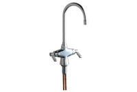 Chicago 50-XKABCP Hot and Cold Water Mixing Sink Faucet