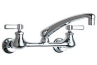 Chicago 540-LDL8XKABCP Hot and Cold Water Sink Faucet